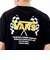 124K1012800　M Checket Flags TEE　BLACK　682622-0002