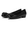 W5049　RIBBON PUMPS 3　BLACK　681592-0001
