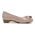 W5049　RIBBON PUMPS 3　E/PINK BEIGE　681592-0002