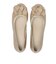 W5049　RIBBON PUMPS 3　E/BEIGE　681592-0003