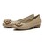 W5049　RIBBON PUMPS 3　E/BEIGE　681592-0003