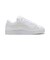 397255　SUEDE XL LTH　01WH/VAPOR GRAY　682391-0001