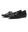 JE-2127　RIBBON LOAFERS　BLACK　685616-0001