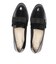 JE-2053　BICOLOR RIBBON LOAFERS　E/BLACK　685617-0001