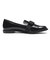 JE-2053　BICOLOR RIBBON LOAFERS　E/BLACK　685617-0001