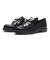 JE-2106　TASSEL RIBBON LOAFERS　BLACK　685618-0001