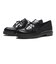 JE-2106　TASSEL RIBBON LOAFERS　BLACK　685618-0001