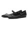 JE-1018A　STUDDED PUMPS　BLACK　685619-0001