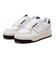 UFW24011147　FILA COURT FEATHERY　WHITE/NAVY　685953-0001