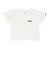 124K3010300　W cropped T-shirt　WHITE　682605-0001