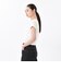 124K3010300　W cropped T-shirt　WHITE　682605-0001