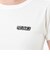 124K3010300　W cropped T-shirt　WHITE　682605-0001
