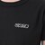 124K3010300　W cropped T-shirt　BLACK　682605-0002