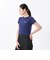 124K3010300　W cropped T-shirt　NAVY　682605-0003