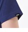 124K3010300　W cropped T-shirt　NAVY　682605-0003