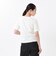 124K3011000　W color scheme T-shirt　OFF WHITE　682612-0001