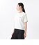124K3011000　W color scheme T-shirt　OFF WHITE　682612-0001