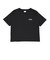 124K3011000　W color scheme T-shirt　BLACK　682612-0002