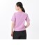 124K3011000　W color scheme T-shirt　PURPLE　682612-0003