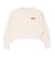 124K3041100　W cuff slit sweat　NATURAL　682613-0001