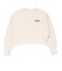 124K3041100　W cuff slit sweat　NATURAL　682613-0001