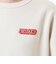 124K3041100　W cuff slit sweat　NATURAL　682613-0001