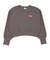 124K3041100　W cuff slit sweat　GRAY　682613-0002