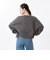 124K3041100　W cuff slit sweat　GRAY　682613-0002