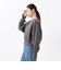 124K3041100　W cuff slit sweat　GRAY　682613-0002