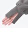 124K3041100　W cuff slit sweat　GRAY　682613-0002