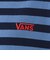 124K3021200　W border long sleeve T-shirt　BLUE　682614-0002