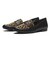 JE-2125　COIN LOAFERS　BLACK/LEO　685615-0002