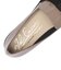 JE-2053　BICOLOR RIBBON LOAFERS　E/BEIGE　685617-0002