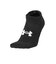 1386313　U UA TC 3pk No Show　001BLK/BLK/WHT　684406-0001