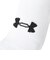 1386313　U UA TC 3pk No Show　100WHT/WHT/BLK　684406-0002