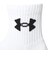 1386372　U UA TC 3pk Qtr　101WHT/WHT/BLK　684407-0002