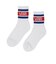 124K7210700　MULTI LINE 3PACK QUARTER SOCKS　MULTI　682211-0001