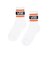 124K7210700　MULTI LINE 3PACK QUARTER SOCKS　MULTI　682211-0001