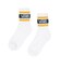 124K7210700　MULTI LINE 3PACK QUARTER SOCKS　MULTI　682211-0001