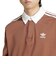 IZ2469　U RUGBY POLO LS　PRELOVEDBROWN　682643-0001