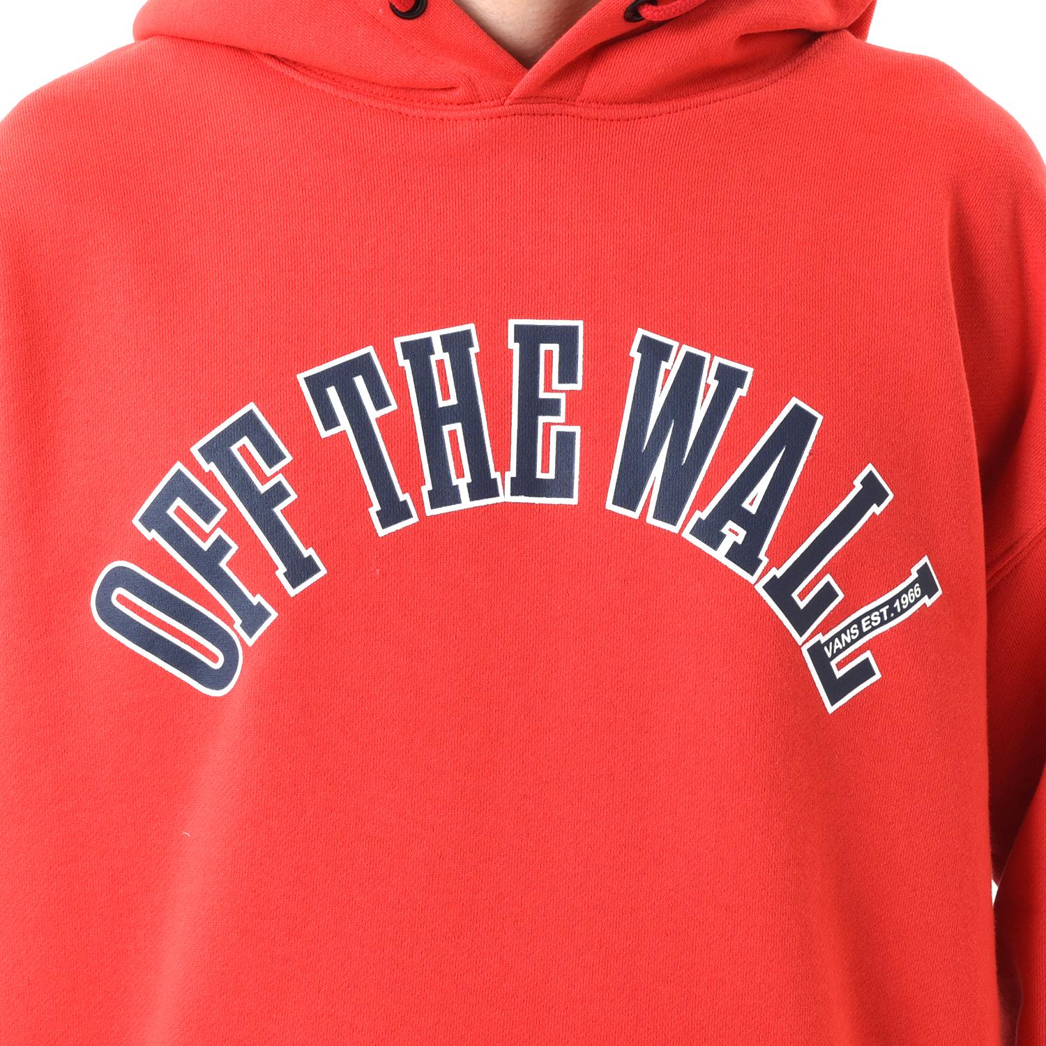 124K1032100　M OFF THE WALL H SWT　RED　682992-0003