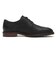 C38844　BERKSHIRE LUG PLAIN TOE OXFORD　BLACK WAXY LEAT　687289-0001