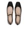 W25628　W BRIDGE MARYJANE BALLET　BLACK PATENT　687312-0001