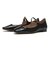 W25628　W BRIDGE MARYJANE BALLET　BLACK PATENT　687312-0001