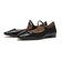 W25628　W BRIDGE MARYJANE BALLET　BLACK PATENT　687312-0001