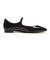 W25628　W BRIDGE MARYJANE BALLET　BLACK PATENT　687312-0001