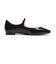 W25628　W BRIDGE MARYJANE BALLET　BLACK PATENT　687312-0001