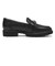 W30773　W GIANA BUCKLE LOAFERS　BLACK LTR　687318-0001