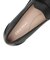 W30773　W GIANA BUCKLE LOAFERS　BLACK LTR　687318-0001