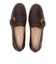 W30774　W GIANA BUCKLE LOAFERS　DKCHOCOLATE LTR　687319-0001
